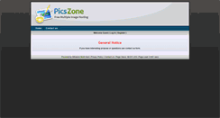 Desktop Screenshot of picszone.net